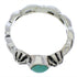 Turquoise Sterling Silver Southwest Jewelry Ring Size 5-1/4 UX33538